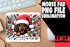 3D Hole in Wall Holiday Mouse Pad Product Image 1