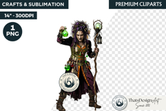 Harvest of Haunt Halloween Gothic Character RPG PNG Clipart Product Image 1