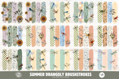 Summer Drangoly Brushstrokes Clipart Product Image 1