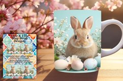 Easter Watercolor Mug Wraps - Sublimation Bliss Product Image 1