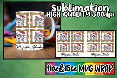 Radiant dreams 11oz 15oz mug wrap, Funny Cat Product Image 1