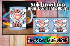 Timeless beauty 11oz 15oz mug wrap, Christian Product Image 1