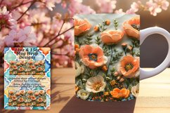 Whimsical Springtime Blossom Mug Design - Sublimation 11oz 1 Product Image 1