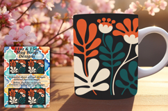 FASHIONABLE 11oz Mug Wrap PNG , Flowers Product Image 1