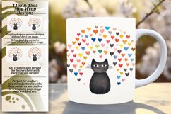 Playful Purr-fect Art: Sublimation Mug Design Product Image 1