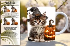 Halloween Critter Mug 11oz/15oz Wrap Sublimation PNG Product Image 1