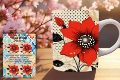 Floral Fantasy Sublimation Wrap for Mugs 11oz/15oz Product Image 1