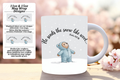 Quirky 11oz Mug Wrap Png Artwork , Religious Product Image 1