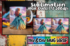Radiant thoughts 11oz 15oz sublimation wrap, Women Product Image 1