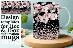 Flower Leopard Print Cup Design Product Image 1