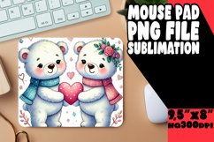 TIMELESS DESK PAD CLASSIC DESIGN, Valentine Bear Product Image 1