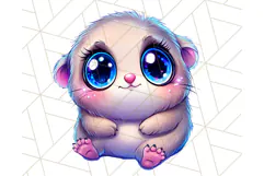 Arctic Animals Kawaii Clipart PNG, Cute Polar Creatures Art Product Image 5