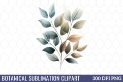 Botanical Sublimation Clipart Product Image 1