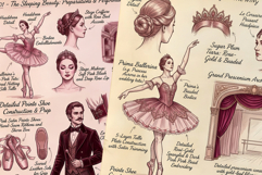 Ephemera Ballet Junk Journal Pages Product Image 5