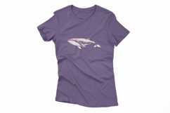Cute Humpback Whale Marine Mammal PNG Summer Product Image 4