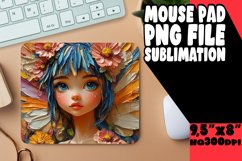 COZY MOUSE MAT CREATIVE SUBLIMATION, Fairy Product Image 1