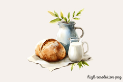 Christian Rustic Easter Clipart Bundle PNG Product Image 19