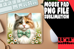 LUMINOUS mouse pad Gift Ideas, Cute Cat Product Image 1
