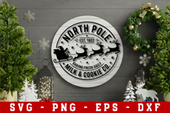 Christmas Sign Svg, Farmhouse Svg, Vintage Christmas Svg Product Image 1