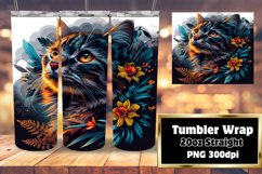 Purr-fectly Playful Sublimation Tumbler - 20oz Product Image 1