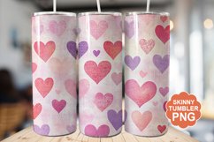 Valentine Heart Tumbler | Valentine Tumbler Wrap Product Image 1