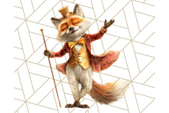 Autumn Circus Performers Clipart Vintage Characters PNG Product Image 5