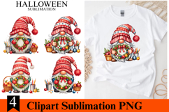 4 Christmas Gnome Clipart PNG | Merry Christmas Png Product Image 1
