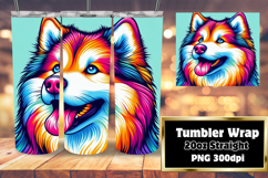 VIVID 20oz Tumbler Artwork , Dog Product Image 1