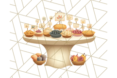Woodland Autumn Animals PNG Clipart for Fall &amp; Harvest Product Image 5