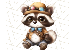 Vintage Steampunk Forest Animal PNG Clipart for Sublimation Product Image 5