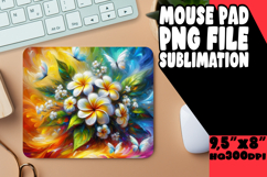 CHEERFUL mouse MAT Gift Inspiration, Flowers Product Image 1