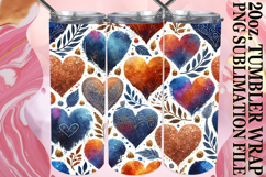 BRIGHT ESCAPES 20oz TUMBLER WRAP, Heart Product Image 1