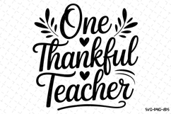 One Teacher Teacher Svg | Halloween Svg | Svg Cut Files Product Image 1
