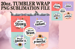 Dreamy vibes 20oz tumbler wrap, Quote Product Image 1