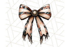 Western Style Bow PNG, Cute Cowboy, Cowgirl Coquette Png Product Image 5