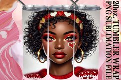 Magical Gifts 20oz tumbler wrap, Love Girl Product Image 1