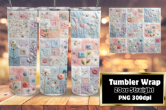 EXCLUSIVE 20oz Tumbler Design , Patchwork Product Image 1