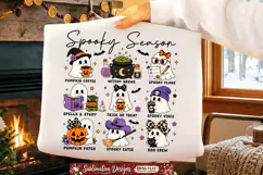 Spooky Season png,Halloween Sublimation Design,Halloween png Product Image 1