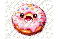 Sweet Treat Face PNG Clipart, Cute Kawaii Dessert Art Png Product Image 5