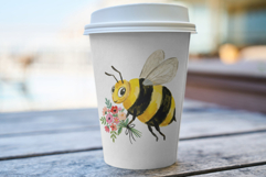 Summer Bees Garden Clipart Product Image 5