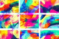 Psychedelic abstract hand drawing digital illustration, art Product Image 1