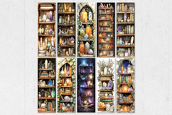 Witchy Printable bookmarks, Apothecary bookmark sublimation Product Image 3
