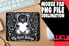 JOYFUL desk pad Sublimation Art, Valentines Day Product Image 1