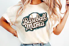 Baseball Mama Svg | Baseball Mom | SVG files | Game Day Product Image 4