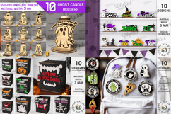 3D Halloween Mega bundle laser cut. Spooky home decor SVG Product Image 7