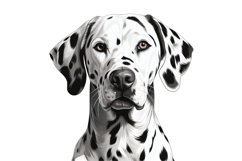 Dalmatian Dog Clipart | Watercolor Dog Clipart PNG Product Image 1