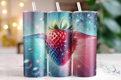 Strawberry Tumbler Wrap | Sublimation | Tumblers Product Image 1