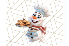 Adorable Snowman Character PNG Clipart Product Image 5