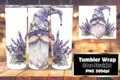 Spring Gnome Watercolor Tumbler Artwork Product Image 1