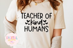 Teacher Of Kind Humans SVG PNG Product Image 1